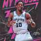 2019/20 Panini Donruss Optic DeMar DeRozan My House #3 - #/25 Pink Spurs