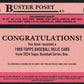 2024 Topps Buster Posey #89BR-BP - 35th Anniversary Bat Relic Giants