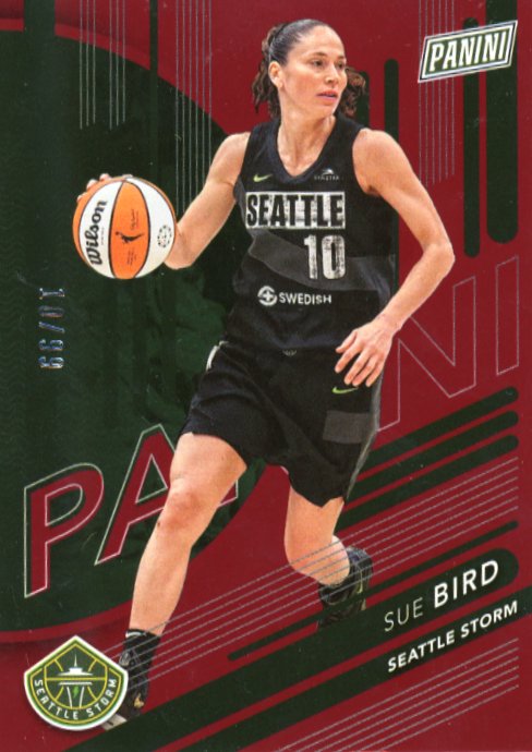 2024 Panini The National Sue Bird #47 - Red #/99 Storm