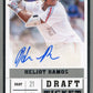 2017 Panini Contenders Draft Picks Heliot Ramos #48 - Autograph