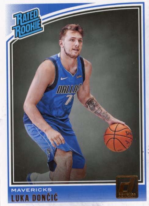 2018/19 Panini Donruss Luka Doncic #177 - Mavericks