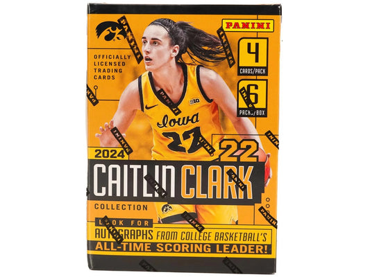 2024 Panini Caitlin Clark Collection Basketball Blaster Box