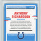 2023 Panini Donruss Optic Anthony Richardson RC #247 - Rated Rookie PSA 10 Colts