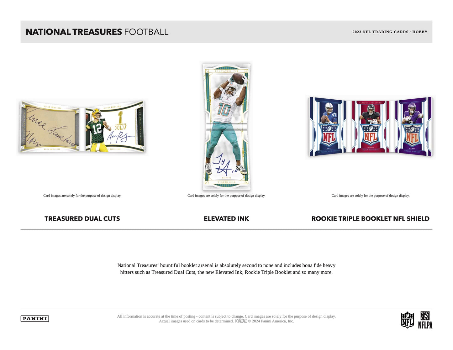 PRESALE - 2023 Panini National Treasures Football Hobby Box