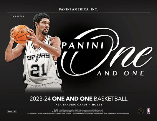 PRESALE - 2023/24 Panini One and One Basketball Hobby Box