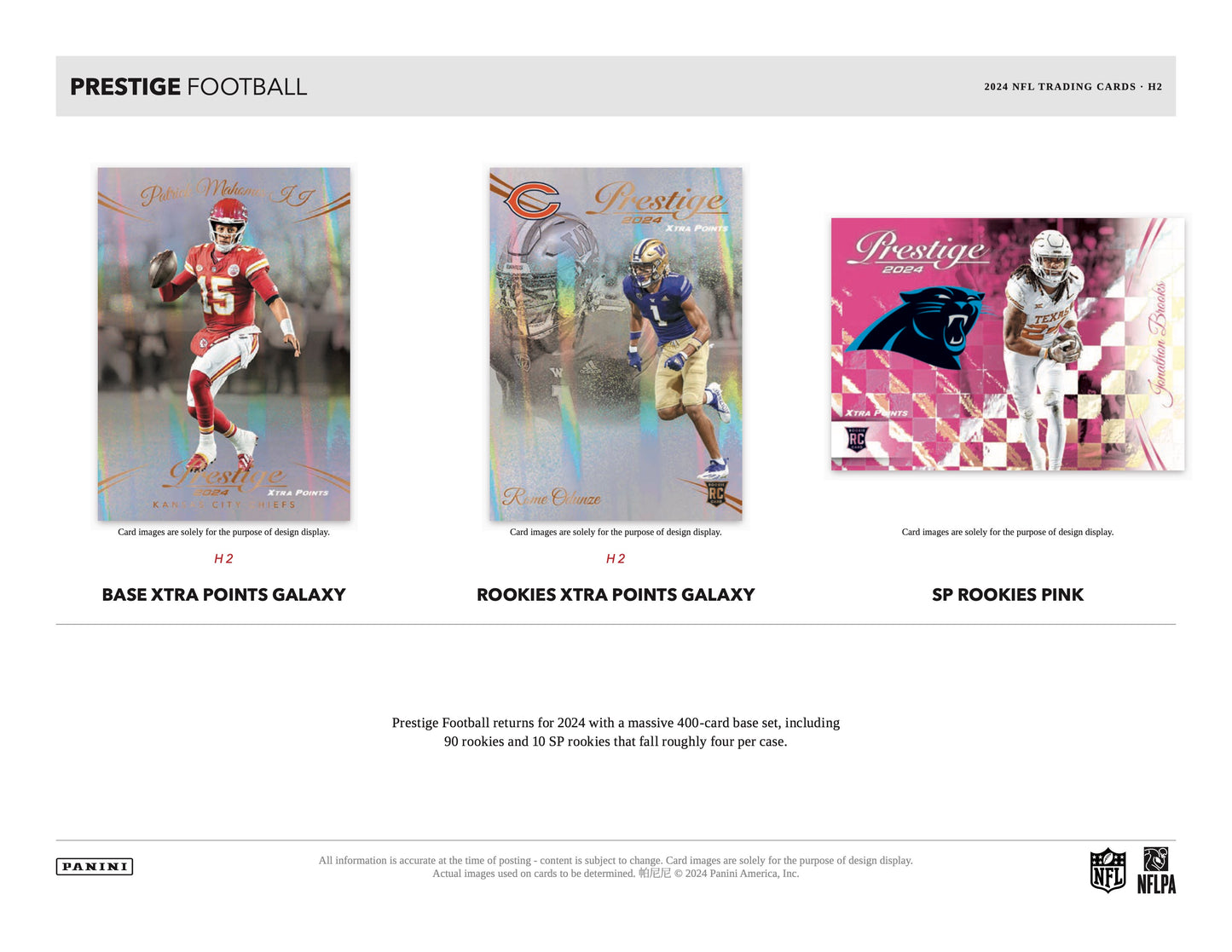 PRESALE - 2024 Panini Prestige Football Hobby Hybrid H2 Box