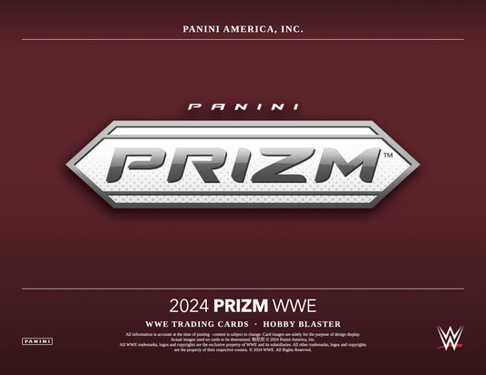 PRESALE - 2024 Panini Prizm WWE Hobby Blaster Box