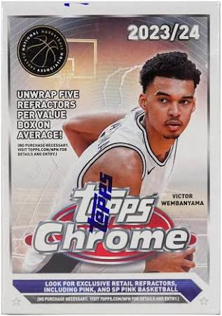 2023/24 Topps Chrome Basketball Blaster Box