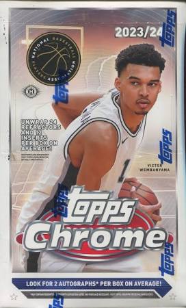 2023/24 Topps Chrome Basketball Hobby Box