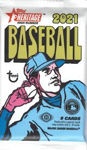 2021 Topps Heritage Baseball Hobby Pack