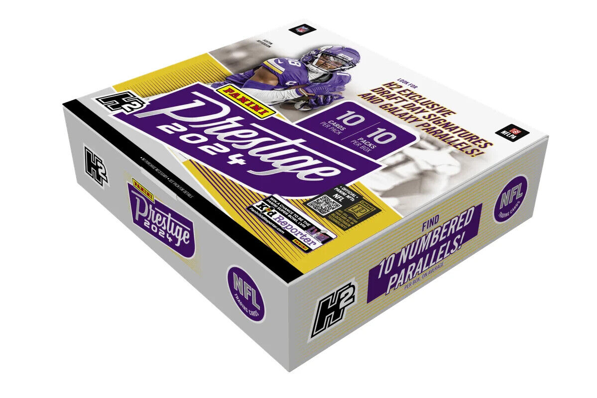 2024 Panini Prestige Football Hobby Hybrid H2 Box