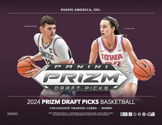 PRESALE - 2024 Panini Prizm Draft Picks Collegiate Basketball Hobby Box