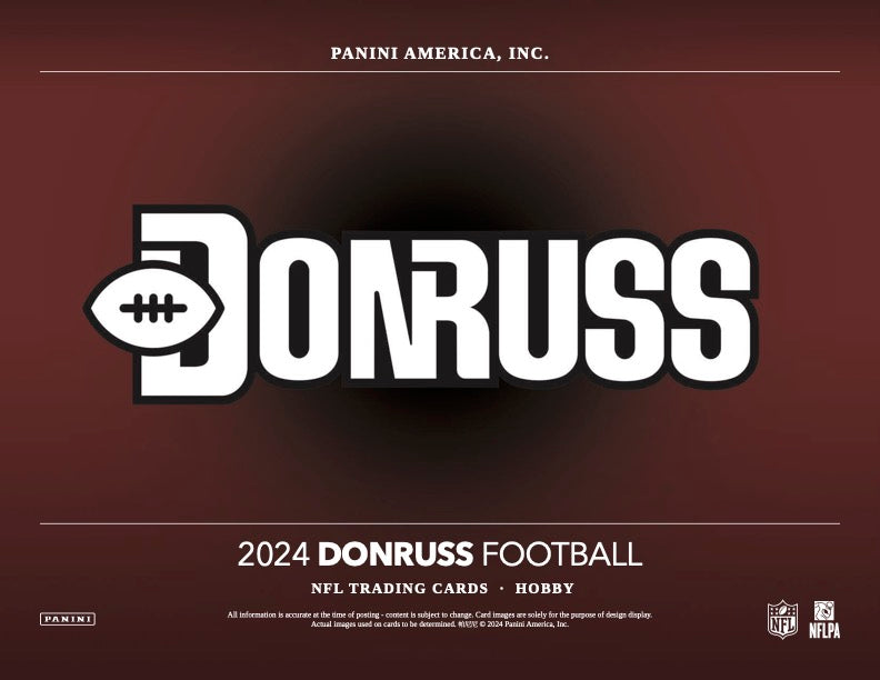 PRESALE - 2024 Panini Donruss Football Hobby Box