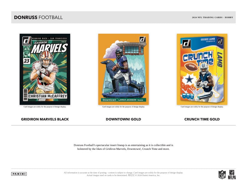 PRESALE - 2024 Panini Donruss Football Hobby Box