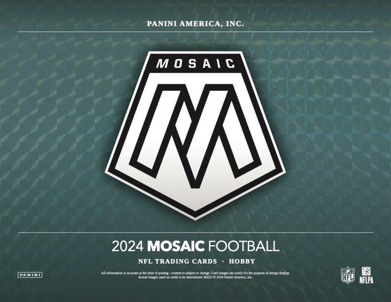 PRESALE - 2024 Panini Mosaic Football Hobby Box