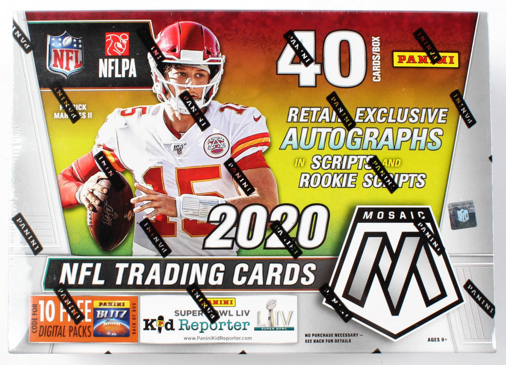 2020 Panini Mosaic Football Mega Box