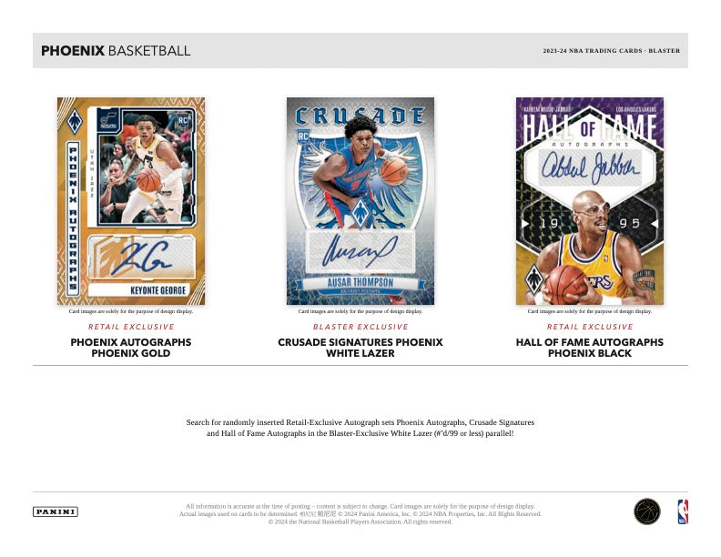 PRESALE - 2023/24 Panini Phoenix Basketball Blaster Box