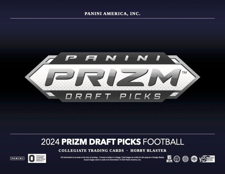 PRESALE - 2024 Panini Prizm College Football Draft Picks Hobby Blaster Box