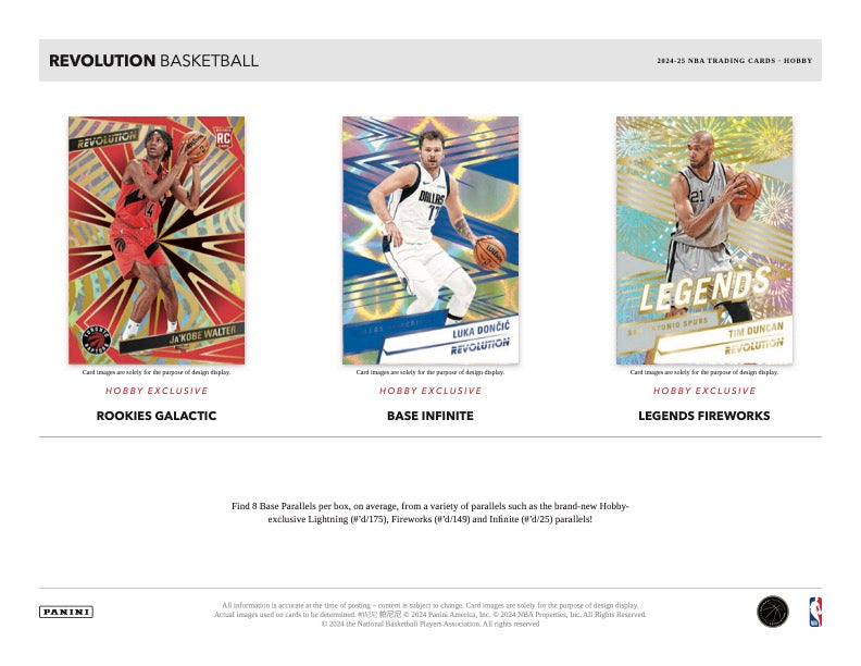 PRESALE - 2024/25 Panini Revolution Basketball Hobby Box