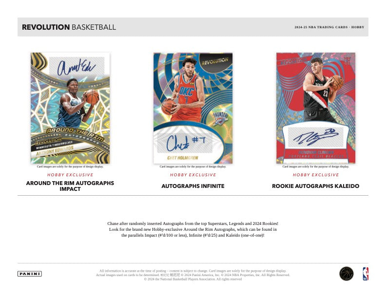 PRESALE - 2024/25 Panini Revolution Basketball Hobby Box