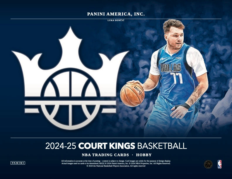 PRESALE - 2024/25 Panini Court Kings Basketball Hobby Box