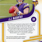 2024 Panini Absolute Rookie Materials JJ McCarthy RC #ARM-JMY - Patch Vikings
