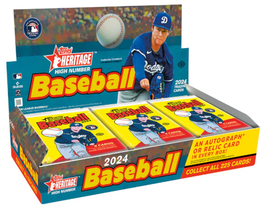 2024 Topps Heritage High Number Baseball Hobby Box