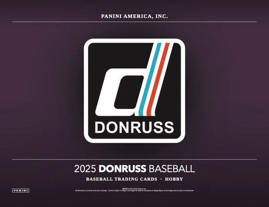 PRESALE - 2025 Panini Donruss Baseball Hobby Box