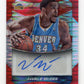2014 Panini Prizm JaVale McGee #28 - #/149 Autograph Red Pulsar