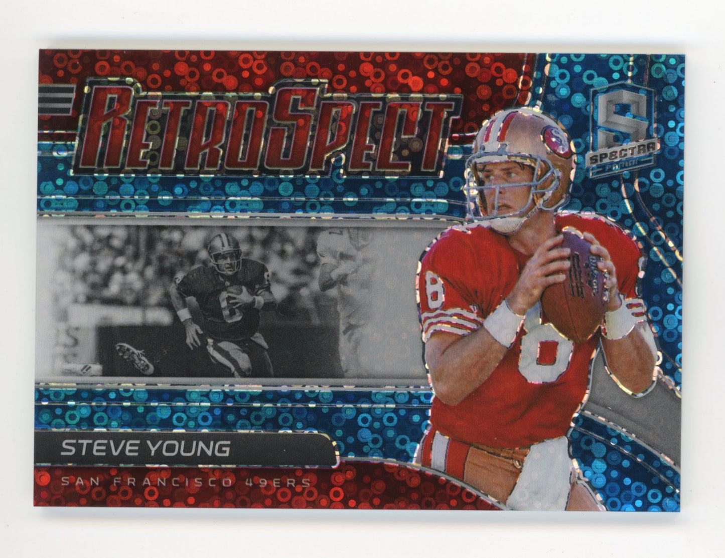 2021 Panini RetroSpect Steve Young #RS-SY - #/60 Blue Diso