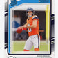 2024 Panini Donruss Bo Nix #369 - Rated Rookie Broncos