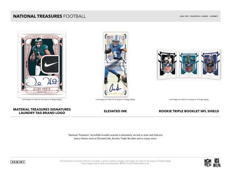 2024-25 Panini National Treasures Football Hobby Box
