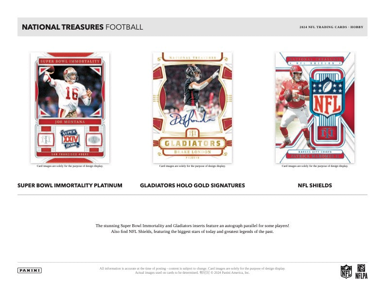 2024-25 Panini National Treasures Football Hobby Box