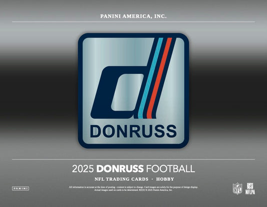 PRESALE - 2025 Panini Donruss Football Hobby Box
