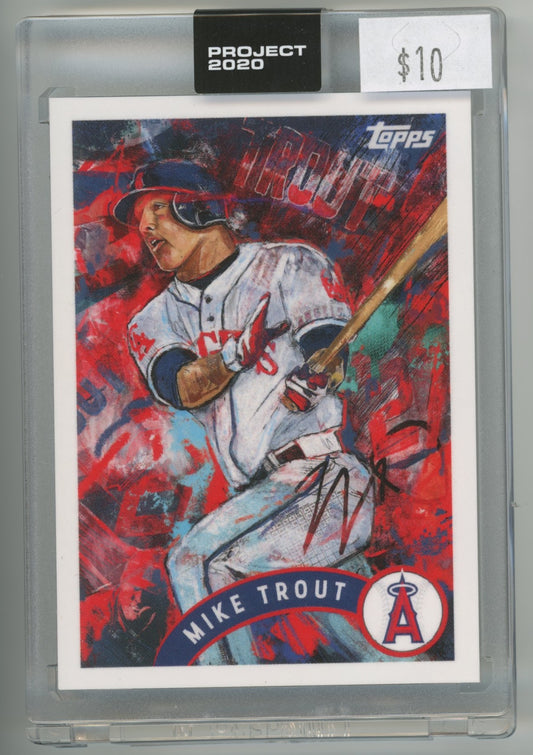 Topps Project 2020 Mike Trout #35 - Angels