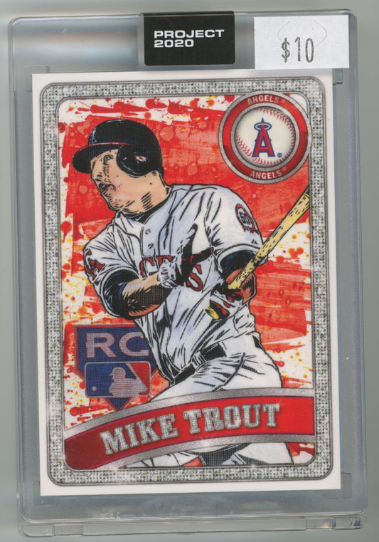 Topps Project 2020 Mike Trout #100 - Angels