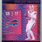 2024 Panini Illusions Josh Allen #HS-JAN - #/99 Patch Bills