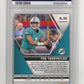 2020 Panini Mosaic Tua Tagovailoa Rookie Debut #262 - PSA 9 Reactive Green Dolphins