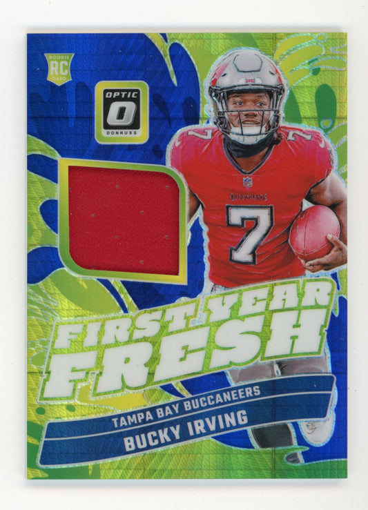 2024 Panini Optic Bucky Irving Rookie RC #FYF-BIG - Patch Buccaneers