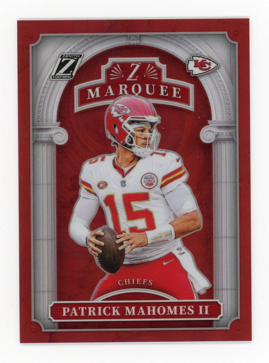2024 Panini Zenith Patrick Mahomes II #13 - #/49 Marquee Chiefs