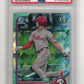 2022 Topps Bowman Chrome Logan Cerny #BCP120 - PSA 10 #/55 Green Cracked Ice Phillies