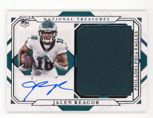 2020 Panini National Treasures Jalen Reagor #RMS-JR - RC Auto Patch /99
