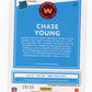 2020 Panini Donruss Optic Chase Young #166 - Rated Rookie /35 Auto Washington