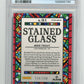 2022 Panini Prizm Mike Trout #SG5 - Stained Glass Blue Mojo Prizm PSA 9 Angels
