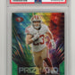 2023 Panini Prizm Christian McCaffrey #14 - Prizmatic Green Wave PSA 10 49ers