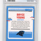 2023 Panini Donruss Optic Bryce Young #213 - Rated Rookie Purple Shock PSA 10 Panthers