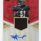 2017 Panini Xr Alvin Kamara #RSA-AK - #/75 Red Jersey Auto Saints