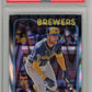2024 Topps Chrome Jackson Chourio RC #161 - PSA 8 Raywave Brewers