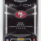 2022 Panini Black Nick Bosa Nick Bosa #CS-NBO - #/50 Quad Patch Autograph 49ers