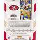 2021 Panini Score Deebo Samuel #264 - #/50 Gold Autograph 49ers